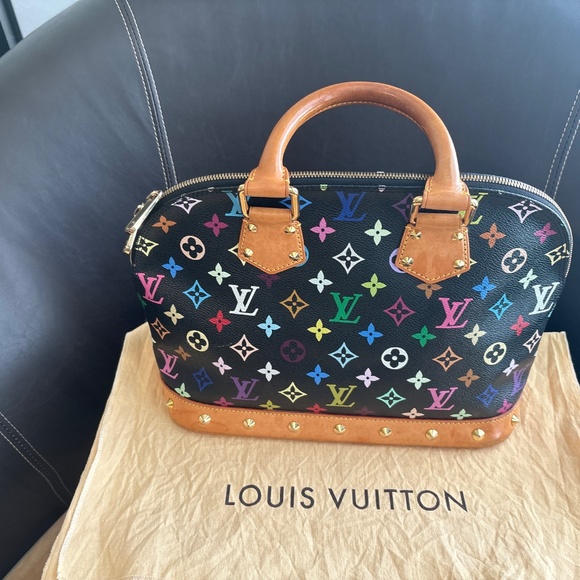 Murakami Muti Colored  Louis Vuitton Alma  Bag - Picture 3 of 8